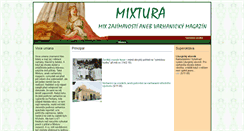 Desktop Screenshot of mixtura.varhany.org